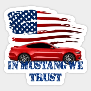 MUSTANG Sticker